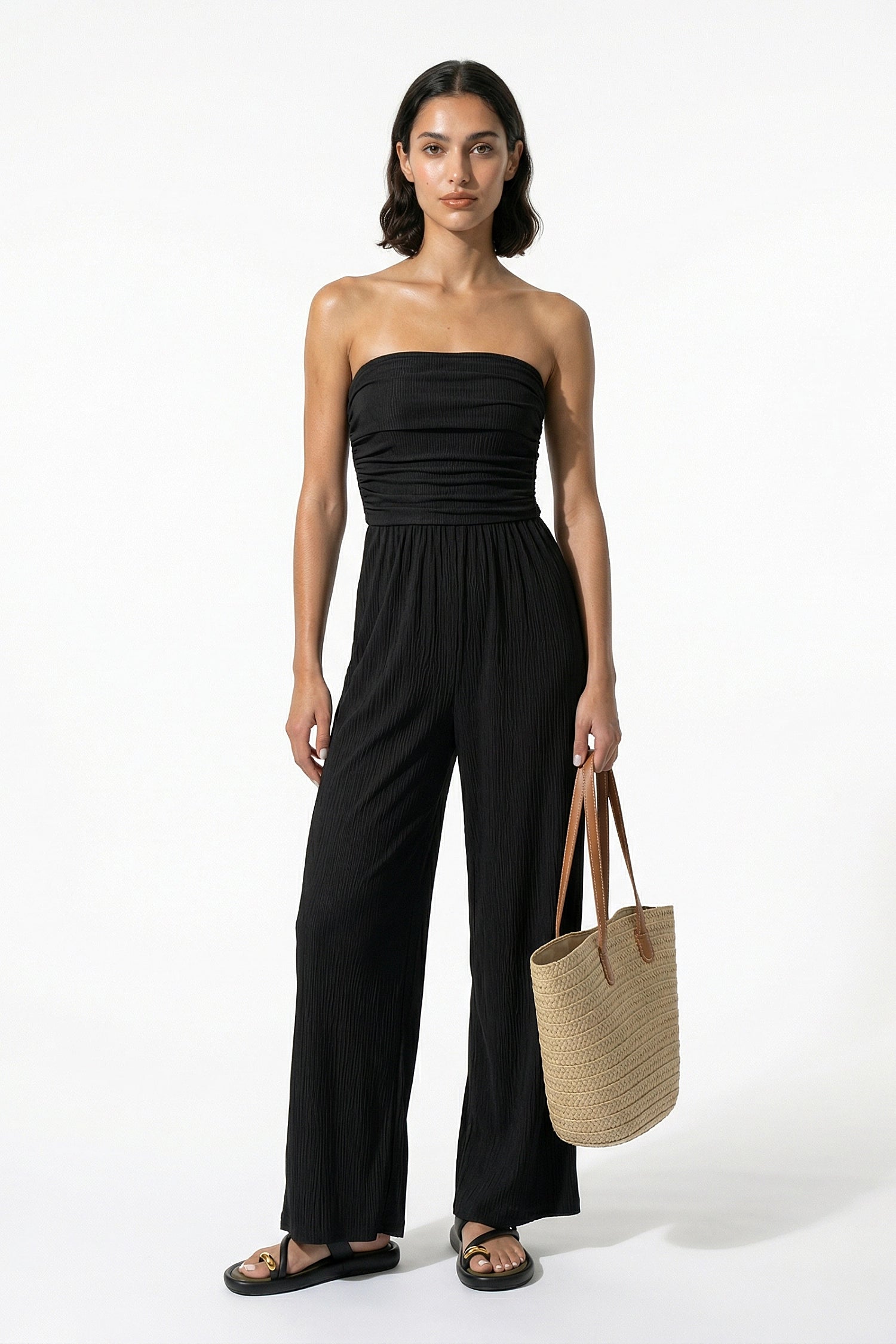Caurelle | Women’s Off-Shoulder Jumpsuit – Knit Elegance