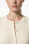 Caurelle | Women’s Openwork Knit A-Line Midi Dress