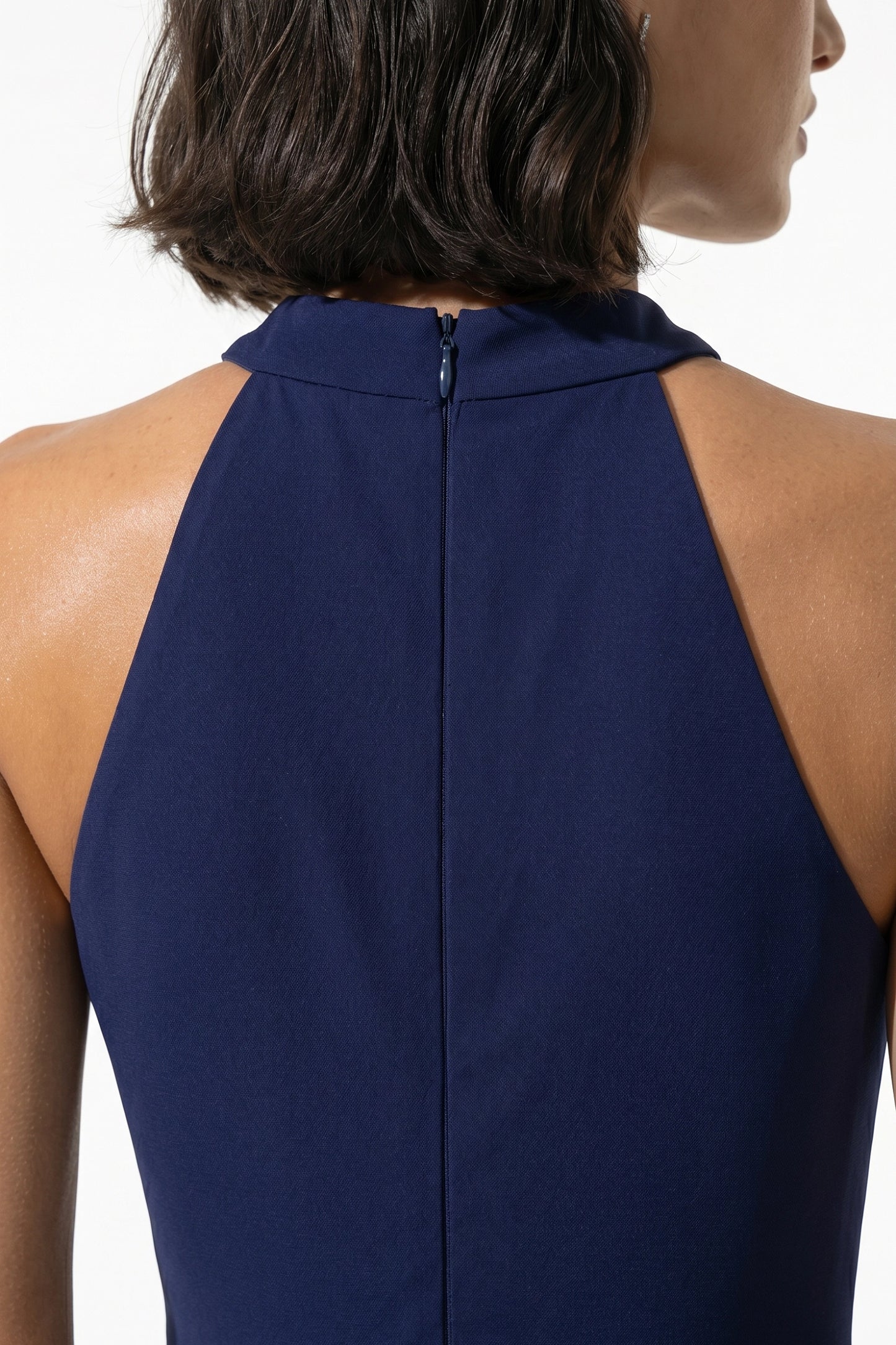 Caurelle | Women’s Sleeveless High-Neck Slit Maxi Dress