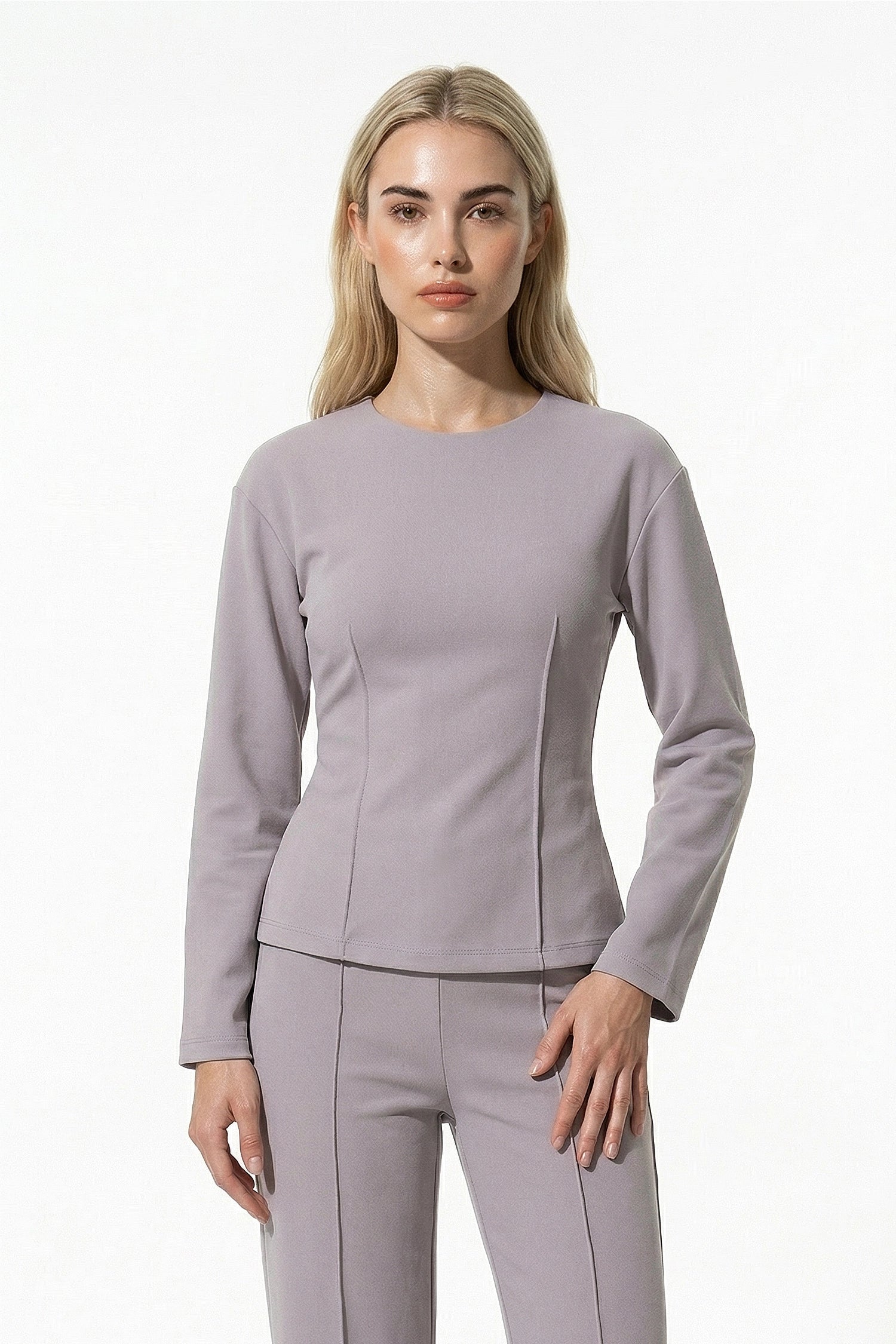 Caurelle | Women’s Slim-Fit Long Sleeve Co-Ord Set