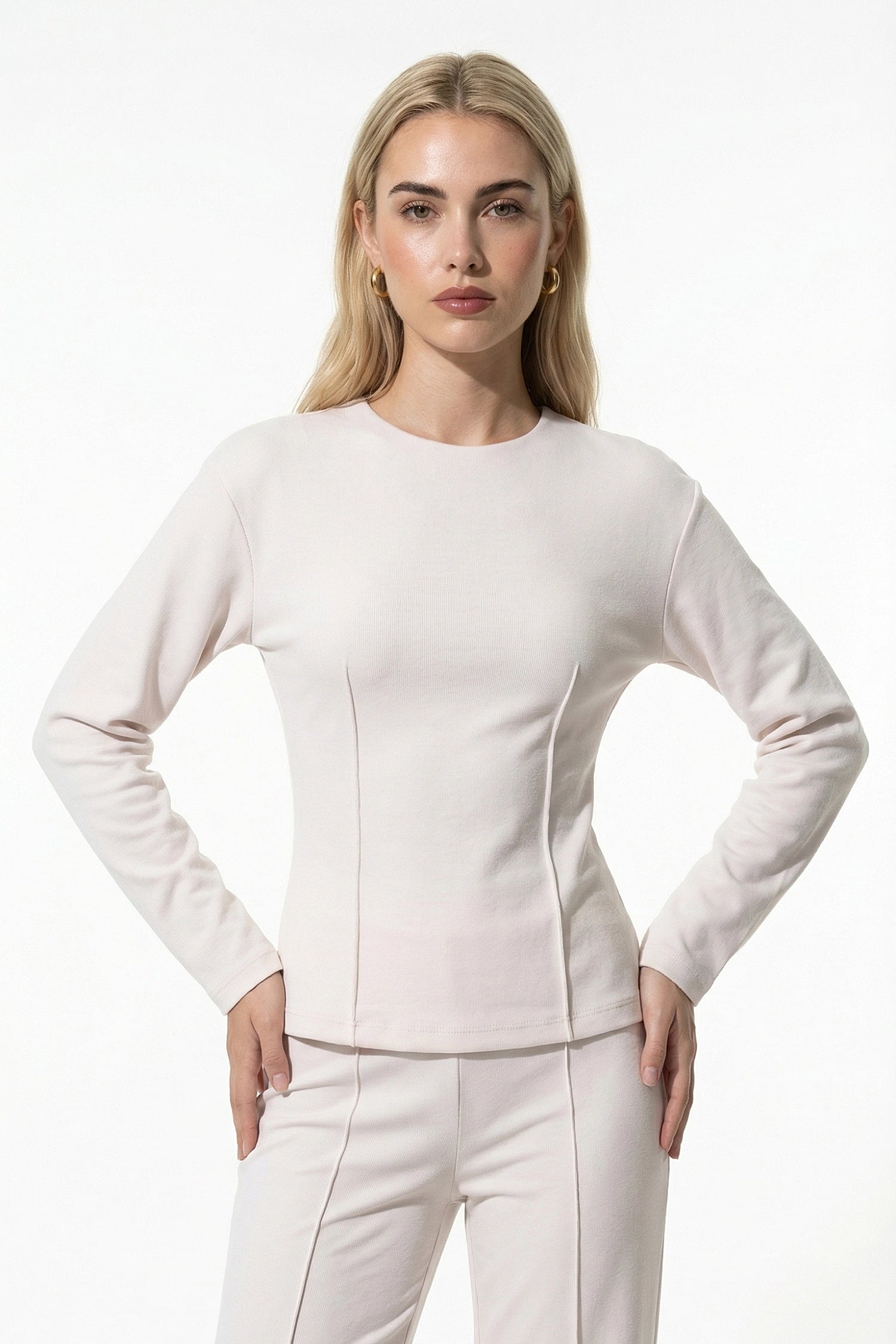 Caurelle | Women’s Slim-Fit Long Sleeve Co-Ord Set
