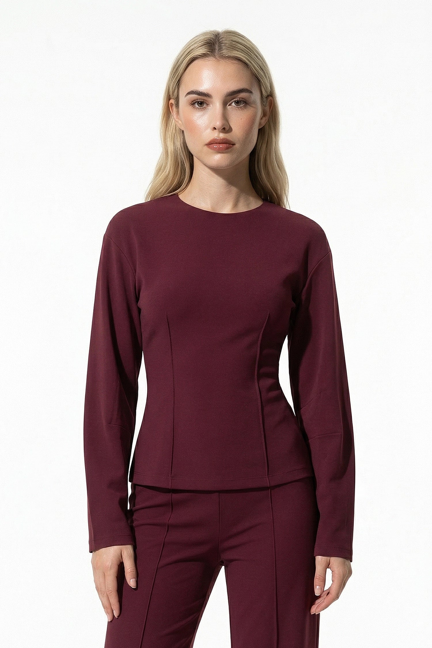 Caurelle | Women’s Slim-Fit Long Sleeve Co-Ord Set
