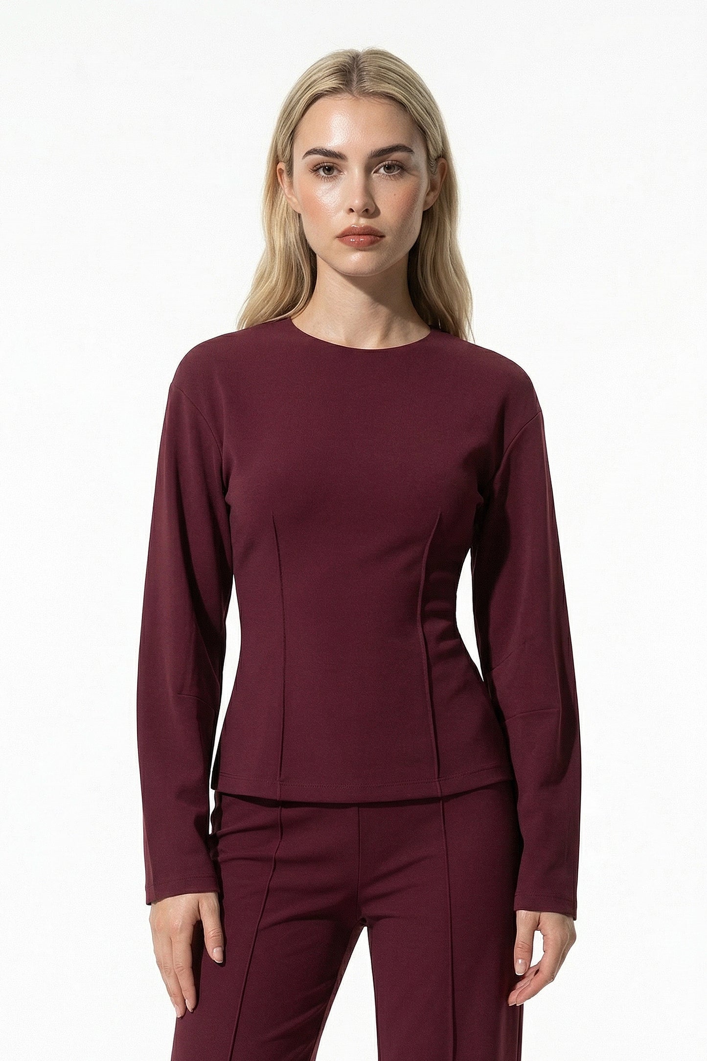 Caurelle | Women’s Slim-Fit Long Sleeve Co-Ord Set