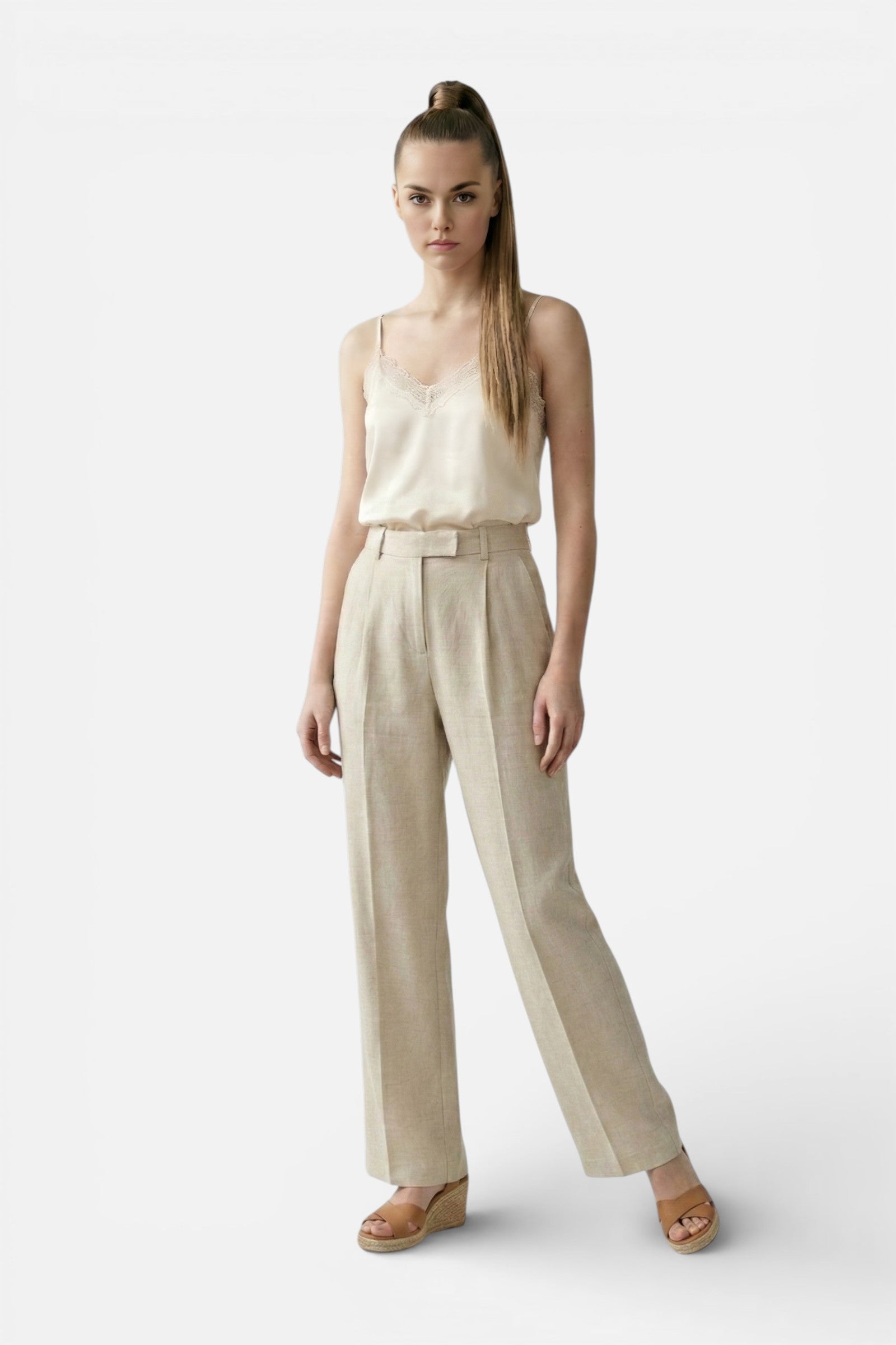 Caurelle | Women’s Wide-Leg Trousers – Refined Style