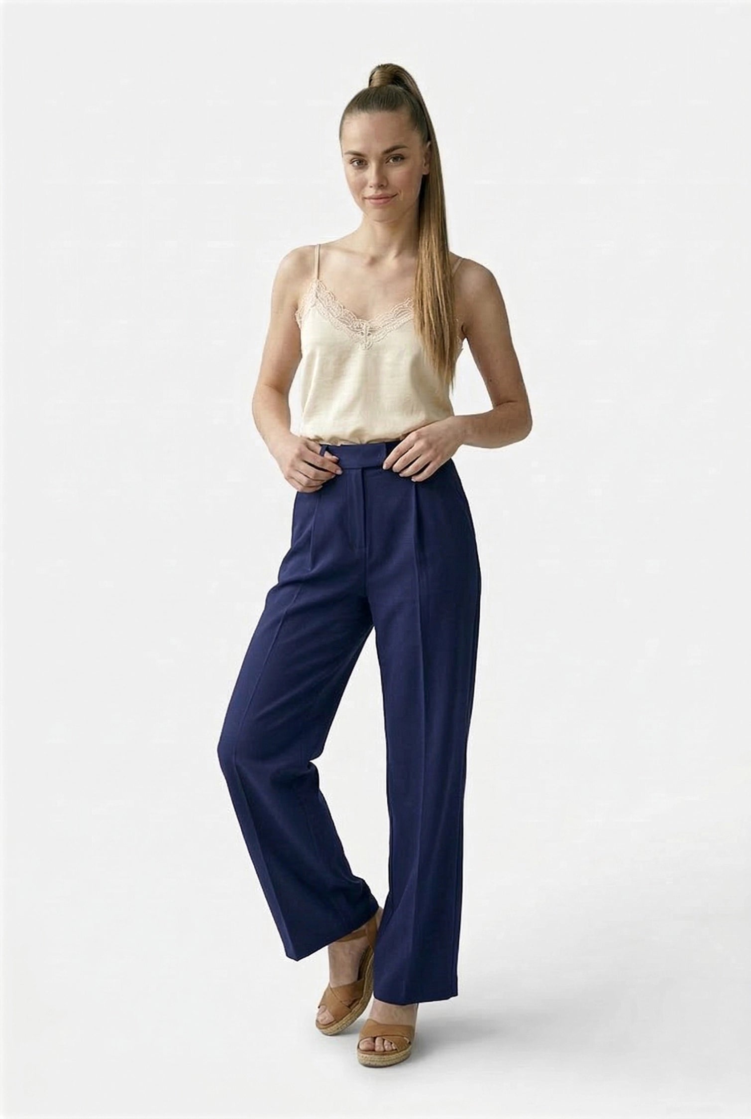 Caurelle | Women’s Wide-Leg Trousers – Refined Style