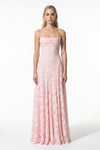 Caurelle | Women’s Strappy Maxi Dress Floral Open Back Wedding Guest Style