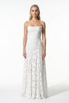 Caurelle | Women’s Strappy Maxi Dress Floral Open Back Wedding Guest Style