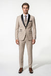 Caurelle | Men’s Slim Fit Three Piece Suit Blazer Vest Pants Set