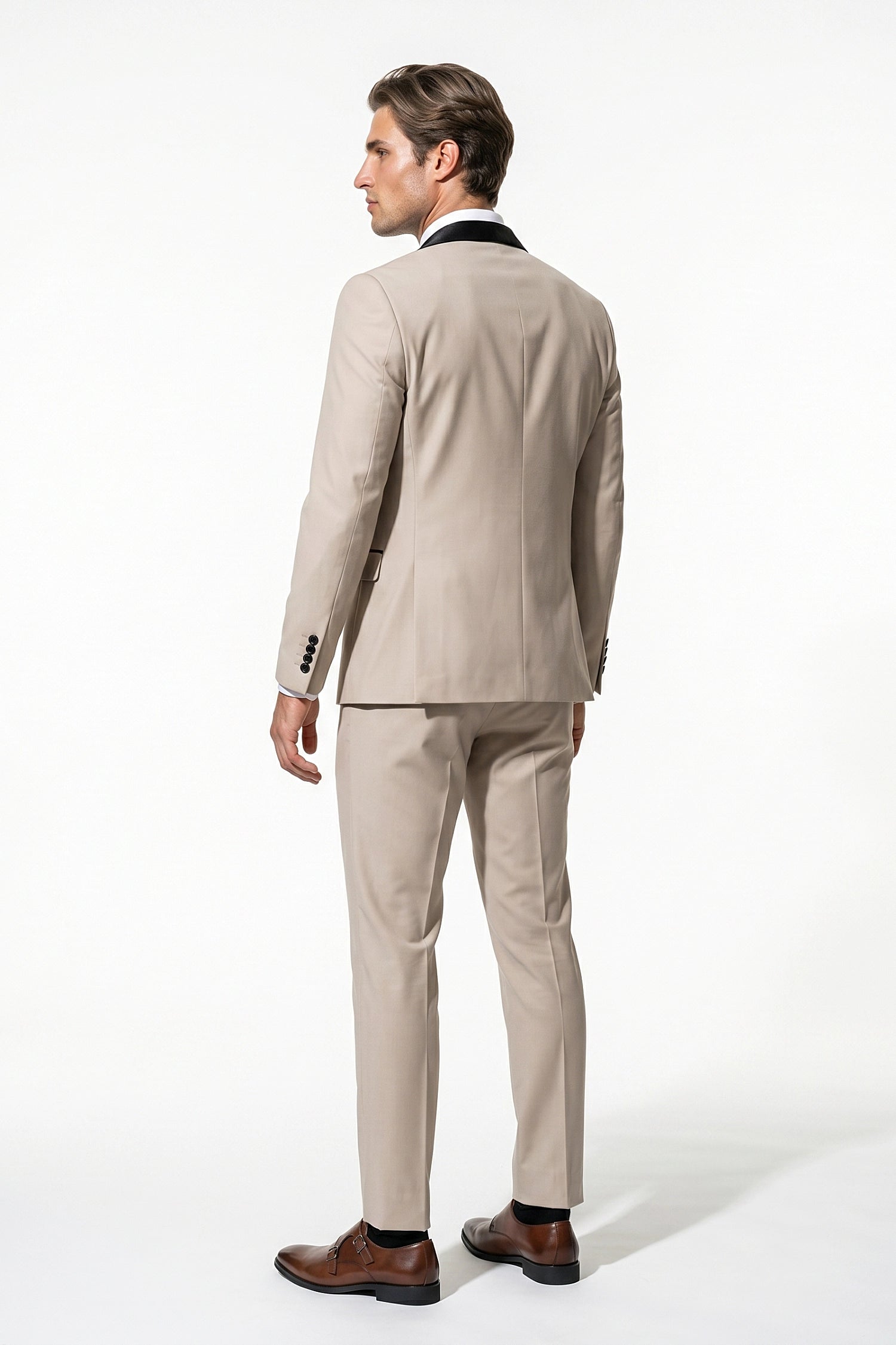 Caurelle | Men’s Slim Fit Three Piece Suit Blazer Vest Pants Set
