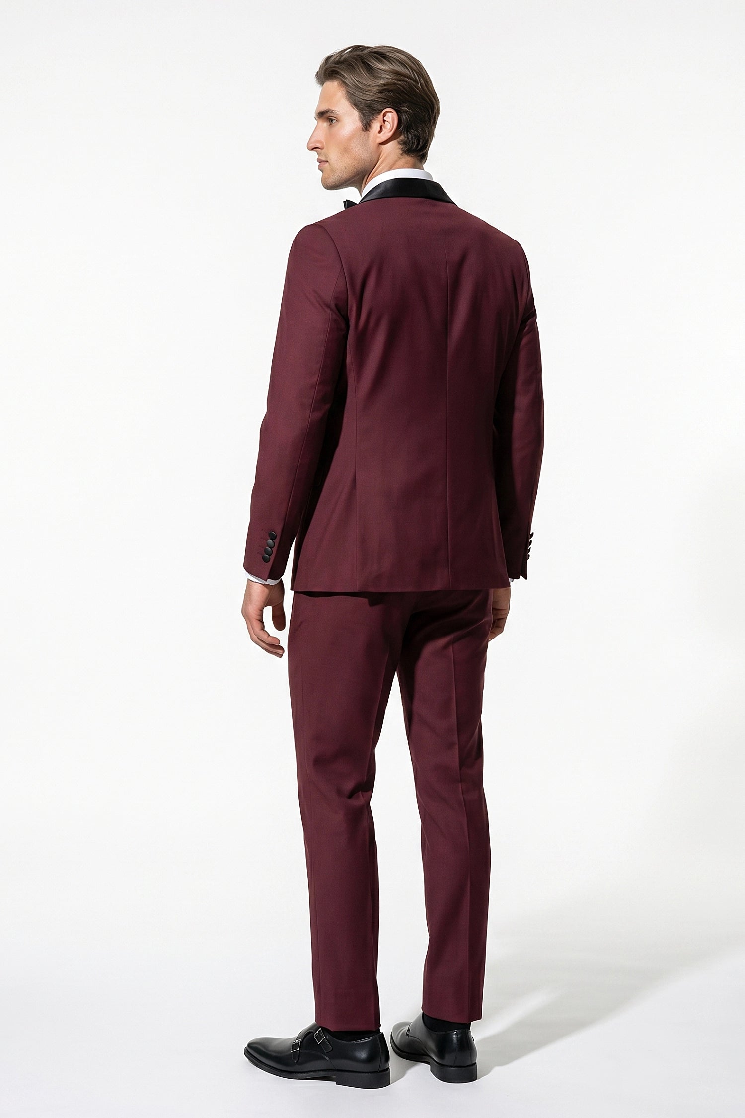 Caurelle | Men’s Slim Fit Three Piece Suit Blazer Vest Pants Set