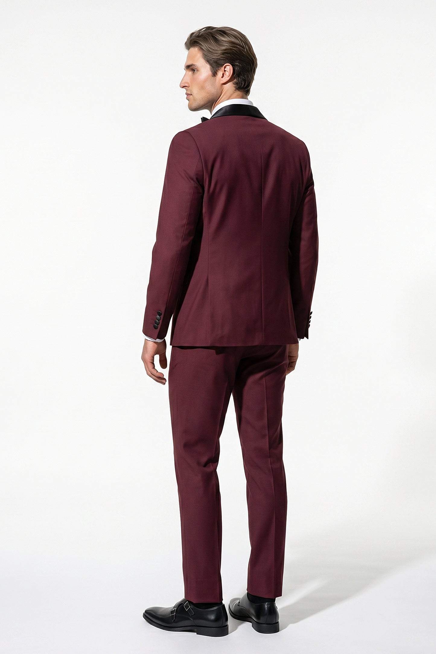 Caurelle | Men’s Slim Fit Three Piece Suit Blazer Vest Pants Set