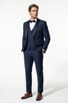 Caurelle | Men’s Slim Fit Three Piece Suit Blazer Vest Pants Set