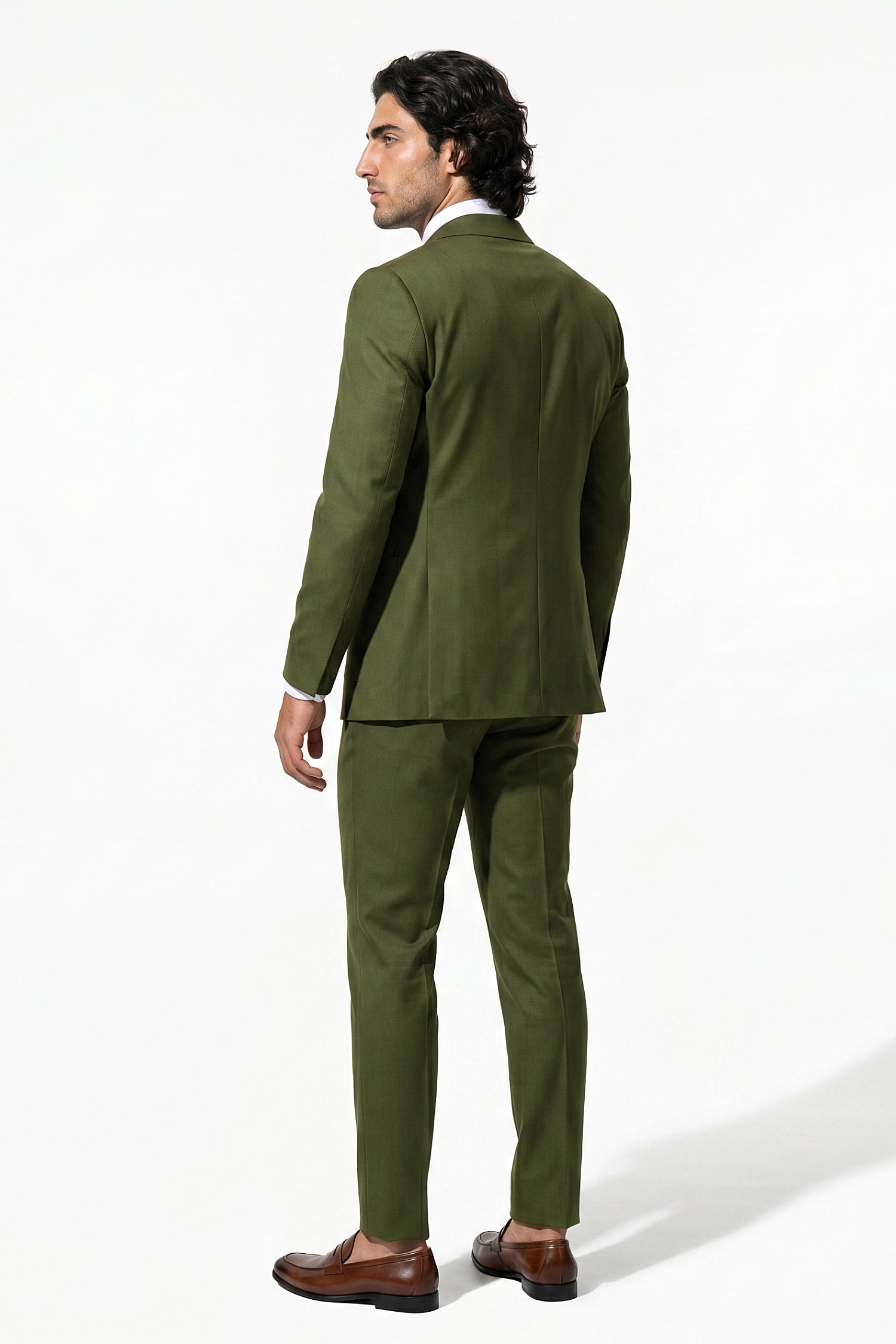 Caurelle | Men’s Slim Fit Three Piece Suit Set Blazer Vest Pants