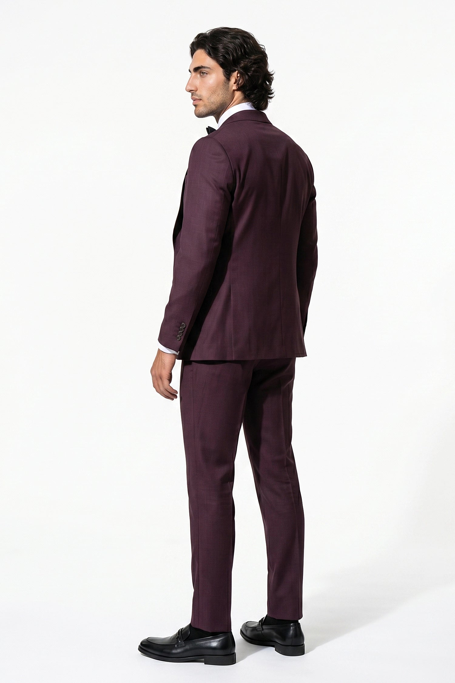 Caurelle | Men’s Slim Fit Three Piece Suit Set Blazer Vest Pants