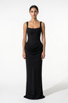 Caurelle | Women’s Corset Maxi Dress Sculpted Hourglass Elegance