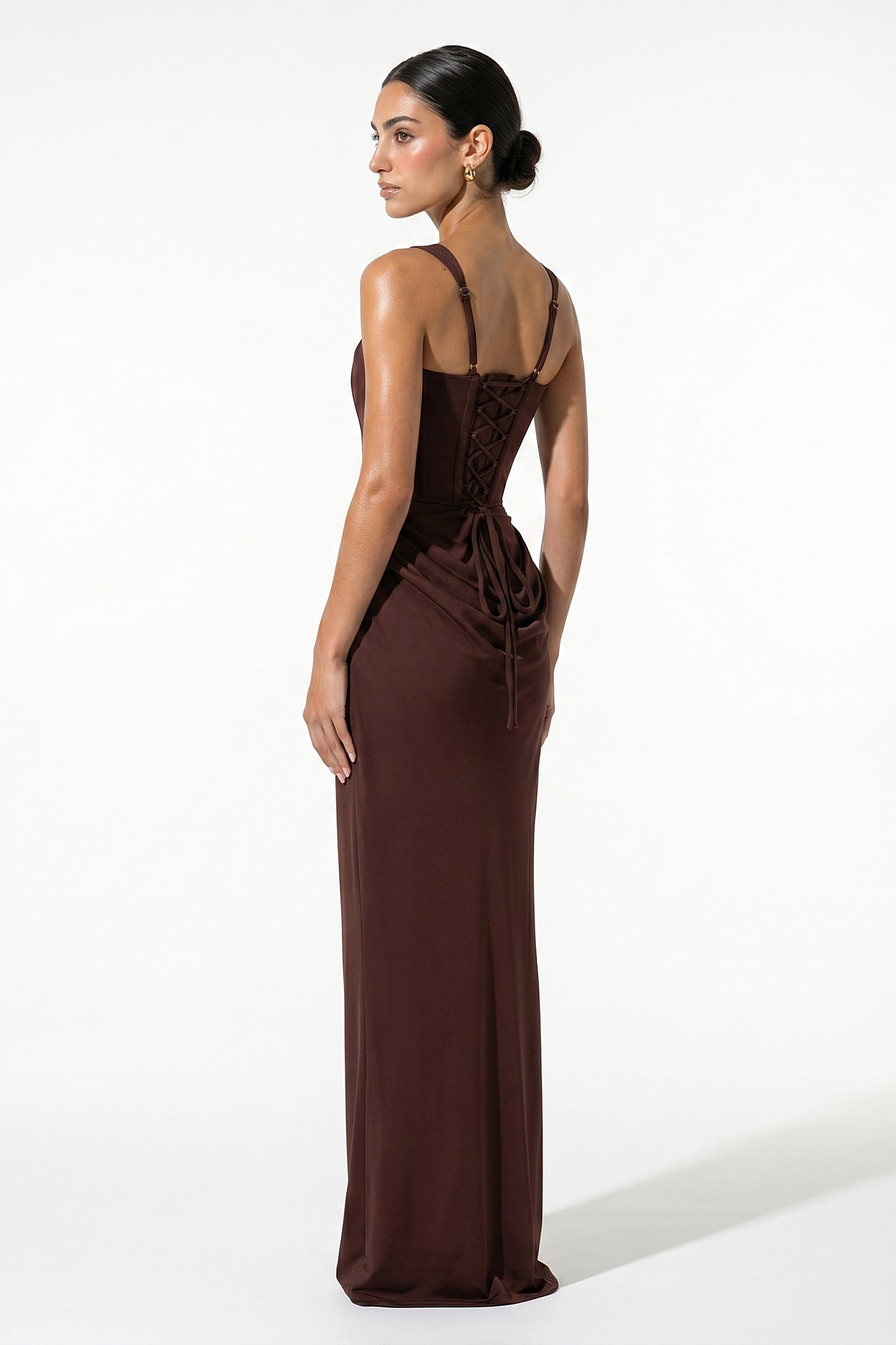 Caurelle | Women’s Corset Maxi Dress Sculpted Hourglass Elegance