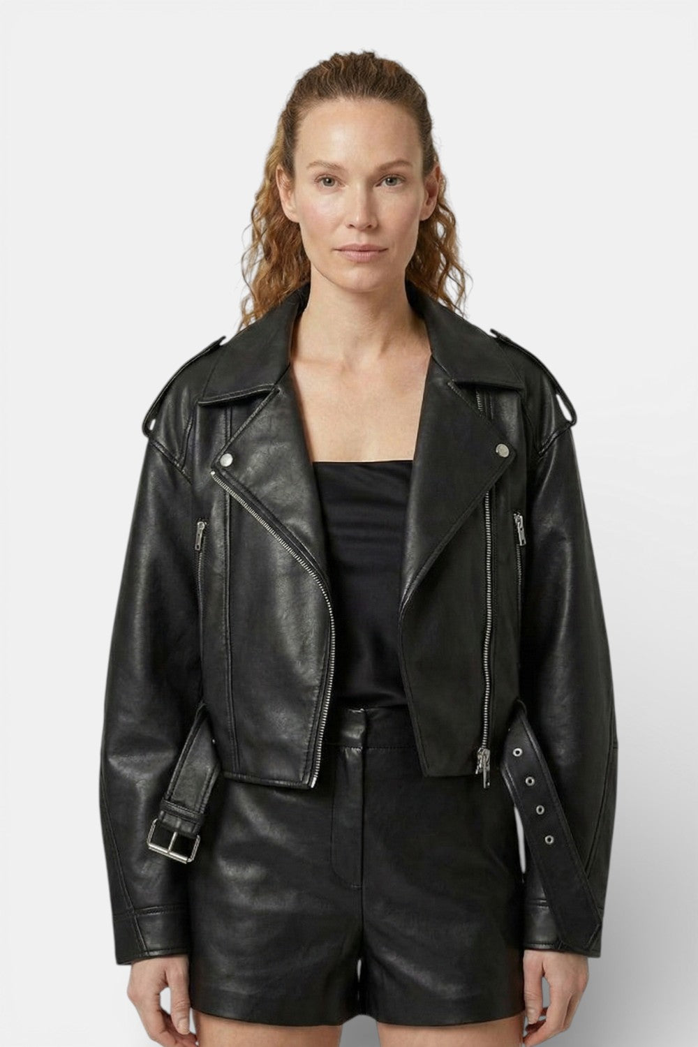 Caurelle | Women’s Spring Faux Leather Jacket
