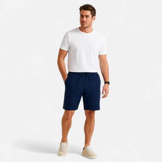 Caurelle | Men's Cotton-Linen Summer Shorts – Lightweight Comfort for Active Days