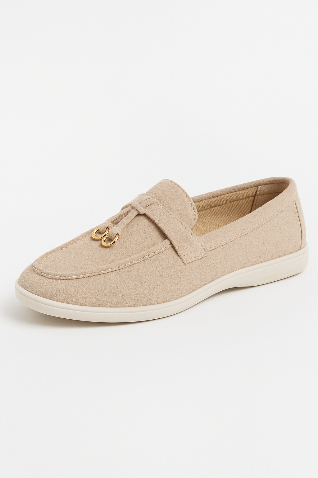 Caurelle | Women's Soft Leather Retro Slip-On Shoes – Chunky Sole Comfort