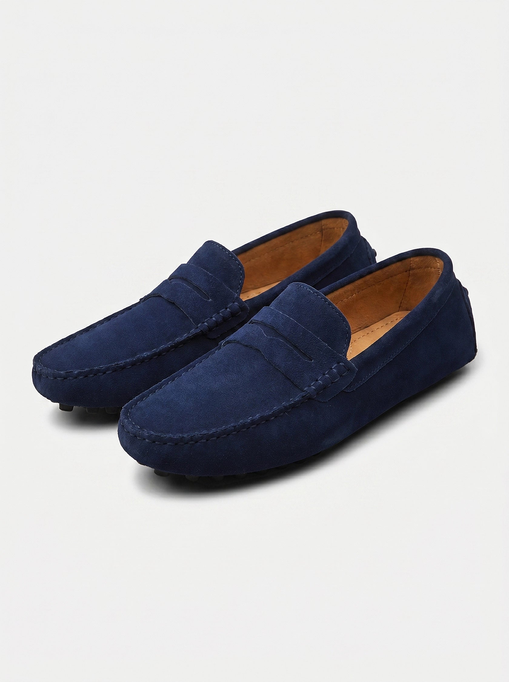 Caurelle | Men’s Boat Loafers Soft Suede Look