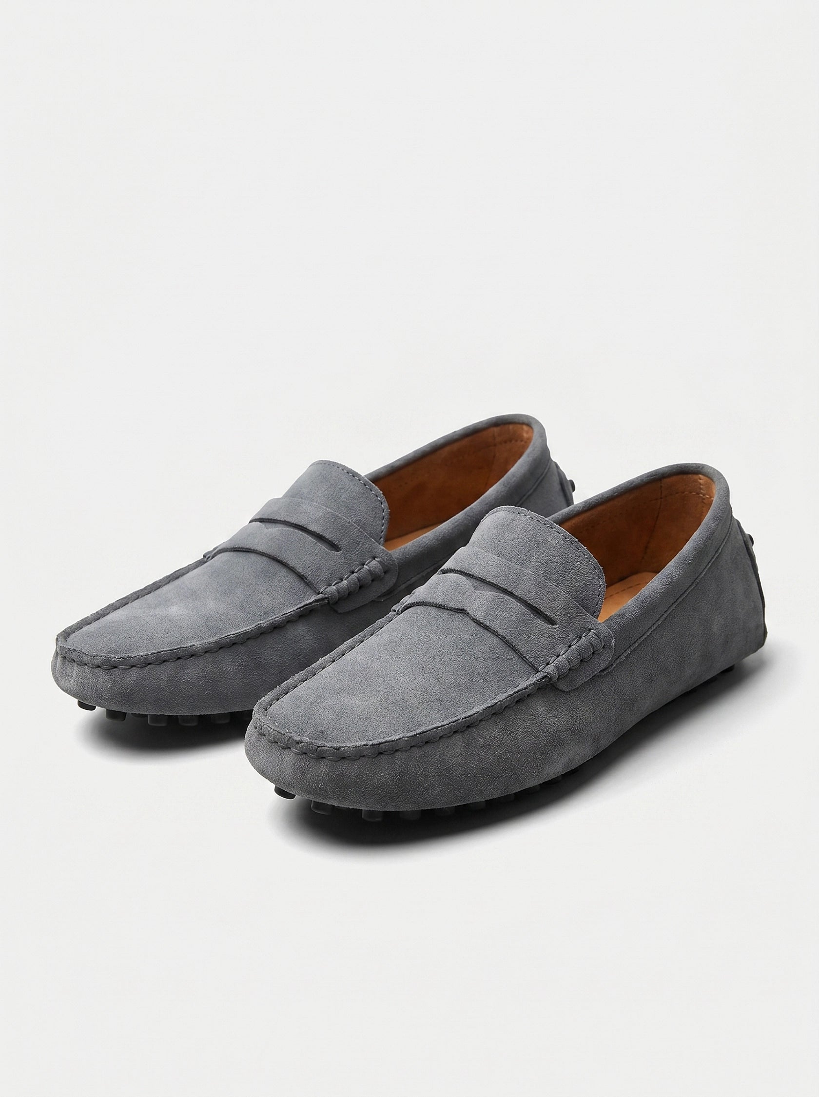 Caurelle | Men’s Boat Loafers Soft Suede Look