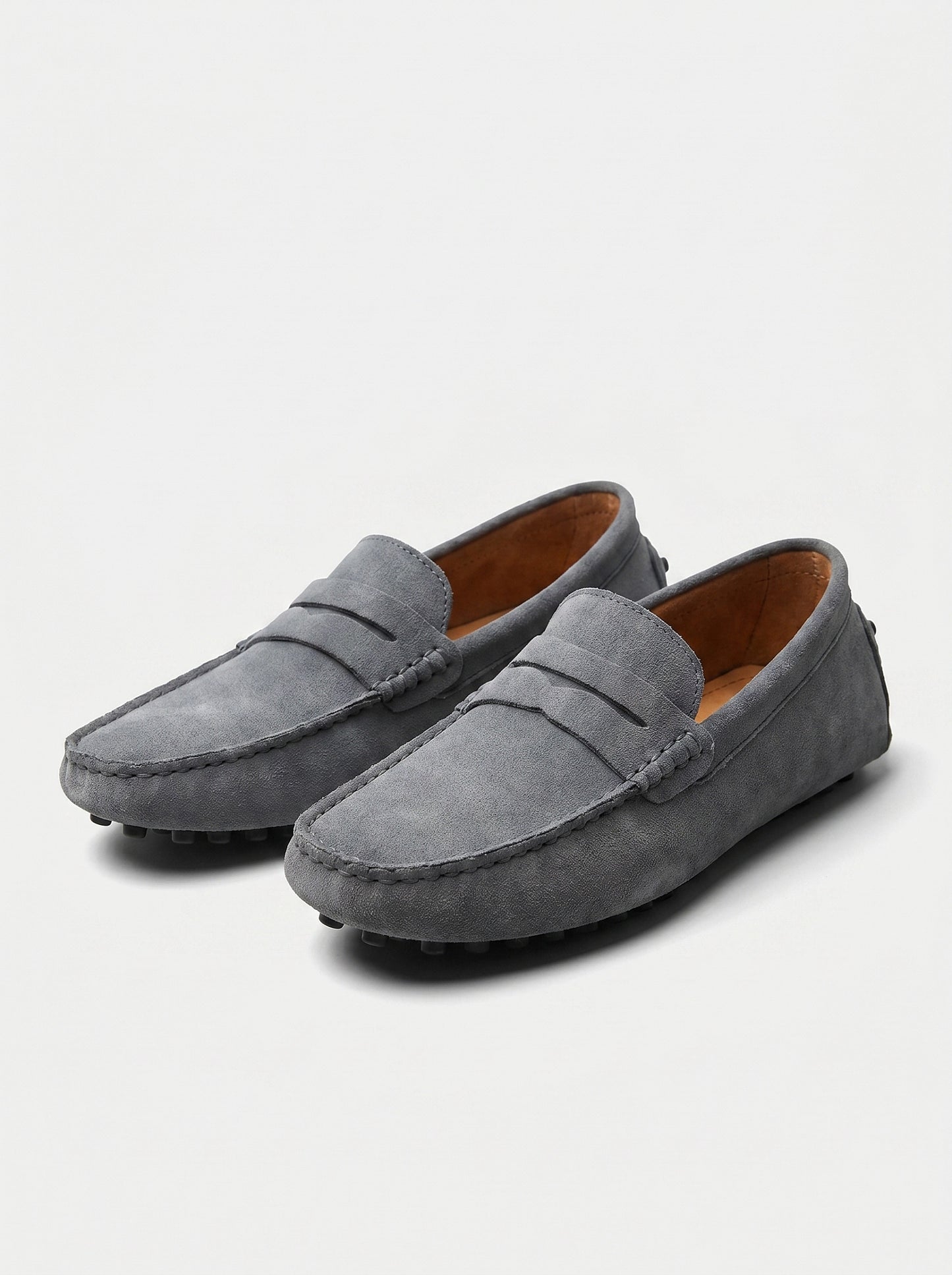 Caurelle | Men’s Boat Loafers Soft Suede Look