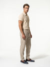 Caurelle | Men’s Jacquard Knit Polo Shirt