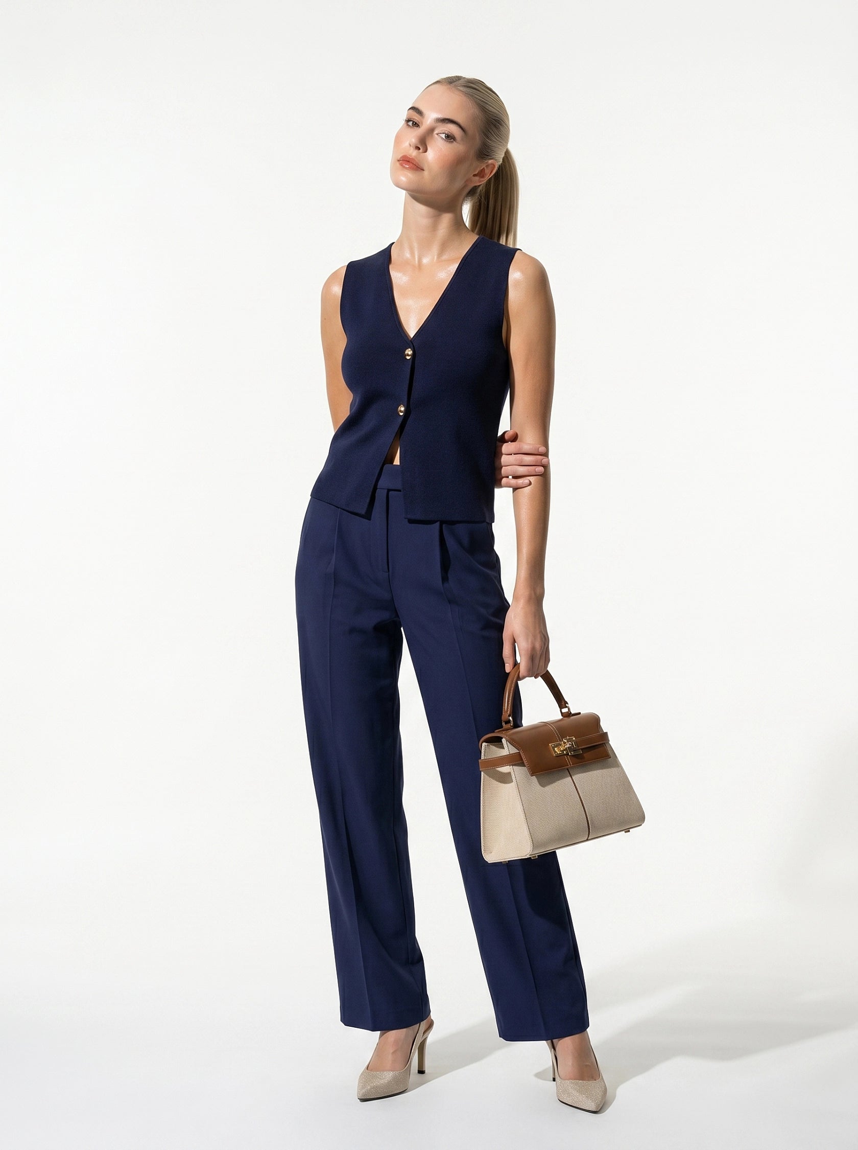 Caurelle | Women’s Waistcoat – Elegant Layering Essential