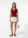 Caurelle | Women’s Patchwork A-Line Mini Skirt