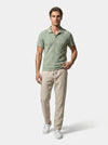 Caurelle | Men’s Jacquard Knit Polo Shirt