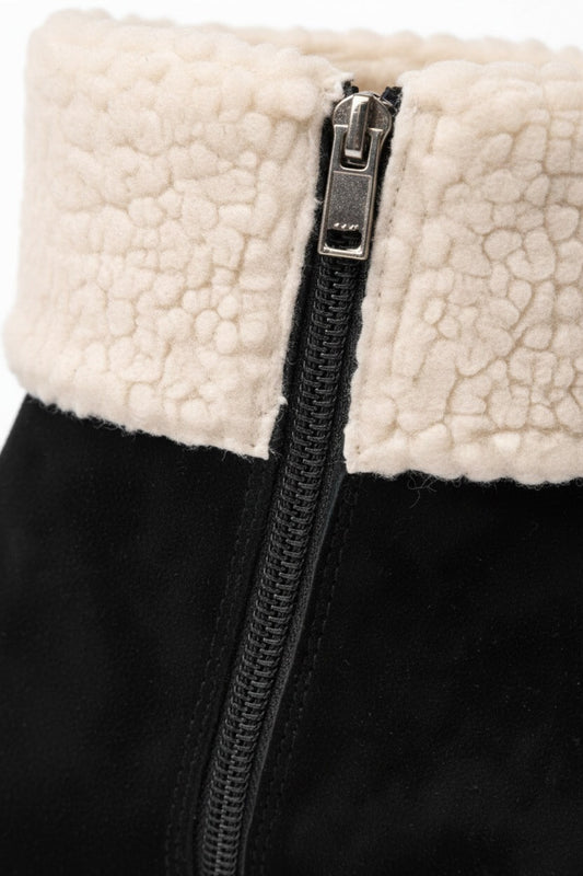 Caurelle | Women’s Shearling-Cuff Ankle Boots