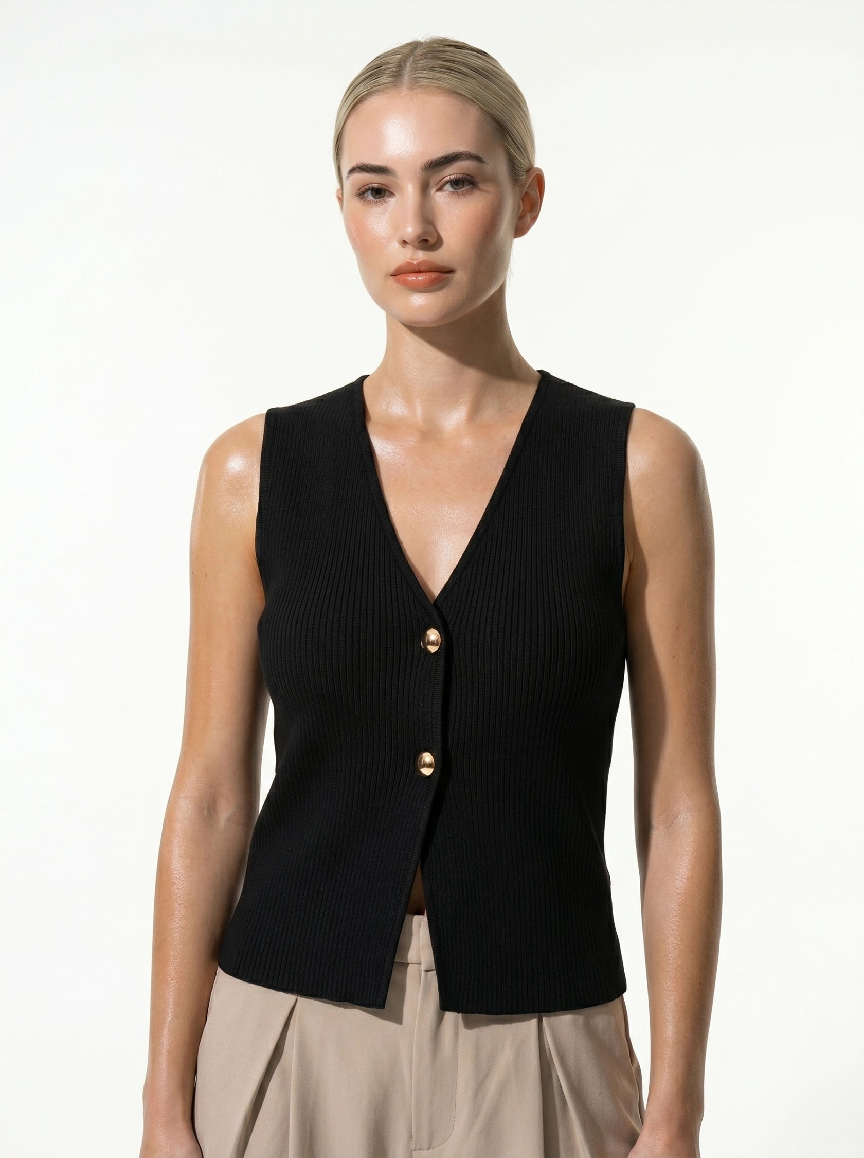 Caurelle | Women’s Waistcoat – Elegant Layering Essential