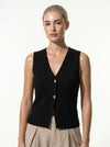 Caurelle | Women’s Waistcoat – Elegant Layering Essential