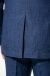 Linen Slim Fit 2 Piece Suit Men - Wedding Guest Trousers Blazer