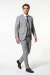 Slim Fit Tailored Three Piece Suit Men Wedding Groom Prom