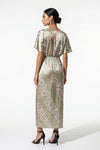 Caurelle | Women’s Wedding Guest Maxi Dress Wrap Style Elegance