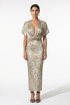 Caurelle | Women’s Wedding Guest Maxi Dress Wrap Style Elegance