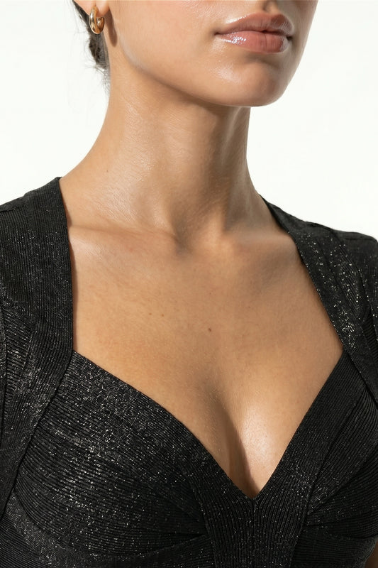 Caurelle | Women’s Sleeveless Mini Dress V Neck Summer Elegance