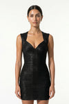Caurelle | Women’s Sleeveless Mini Dress V Neck Summer Elegance