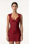 Caurelle | Women’s Sleeveless Mini Dress V Neck Summer Elegance