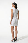 Caurelle | Women’s Sleeveless Mini Dress V Neck Summer Elegance