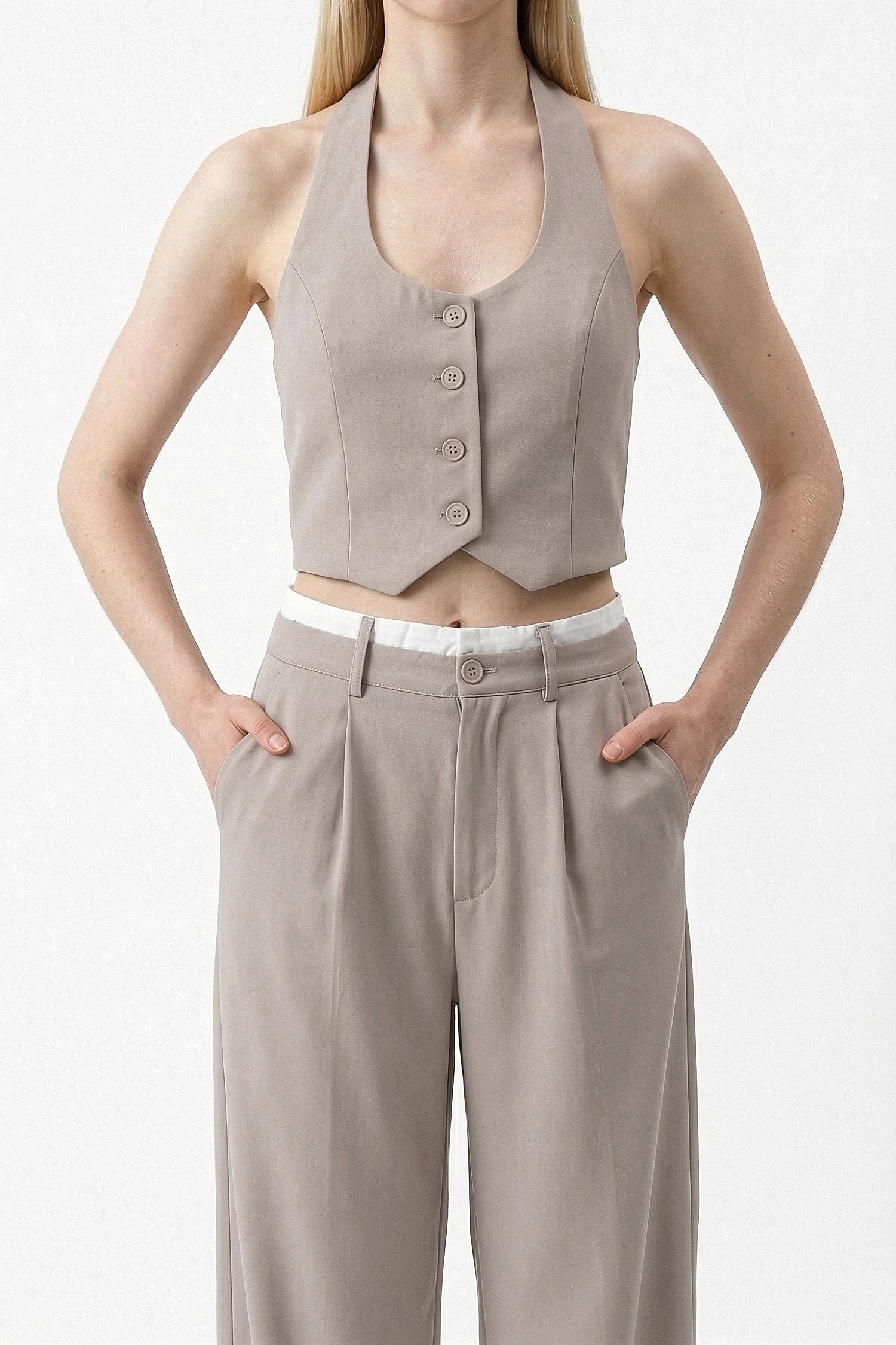 Caurelle | Women’s Tailored Waistcoat Co-Ord Set