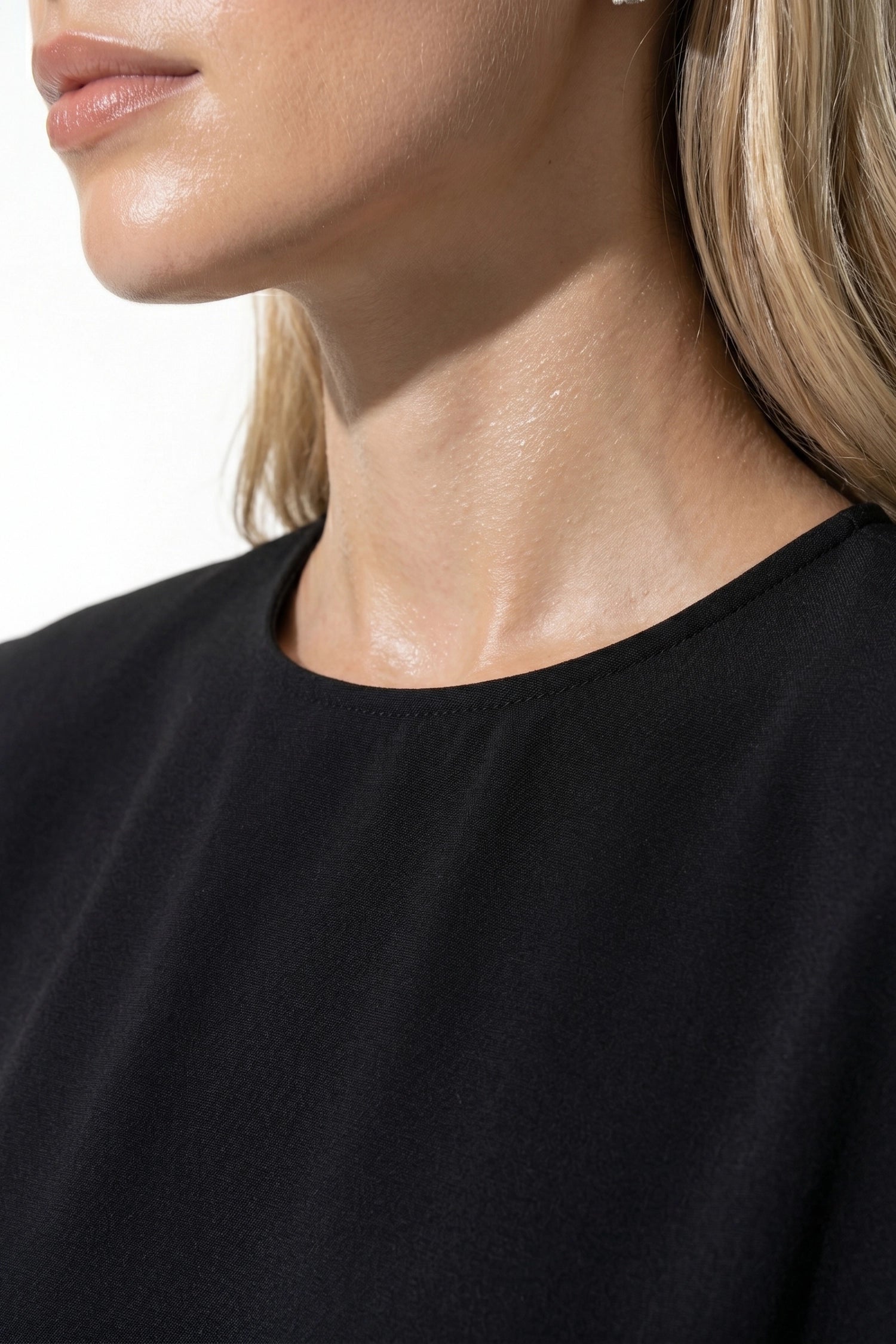 Caurelle | Women’s Structured Midi Dress Elegant Split Hem