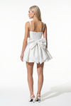 Caurelle | Women’s Dazzling Bow Mini Dress Elegant Party Style