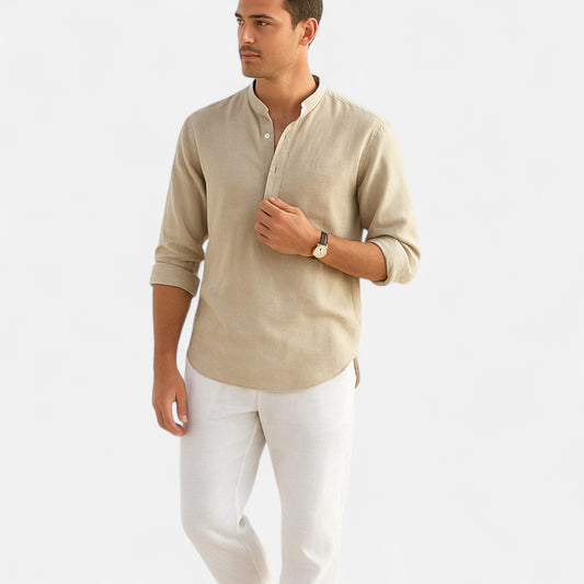 Caurelle |Linen Shirt for Men – Effortless Elegance for Warm Days
