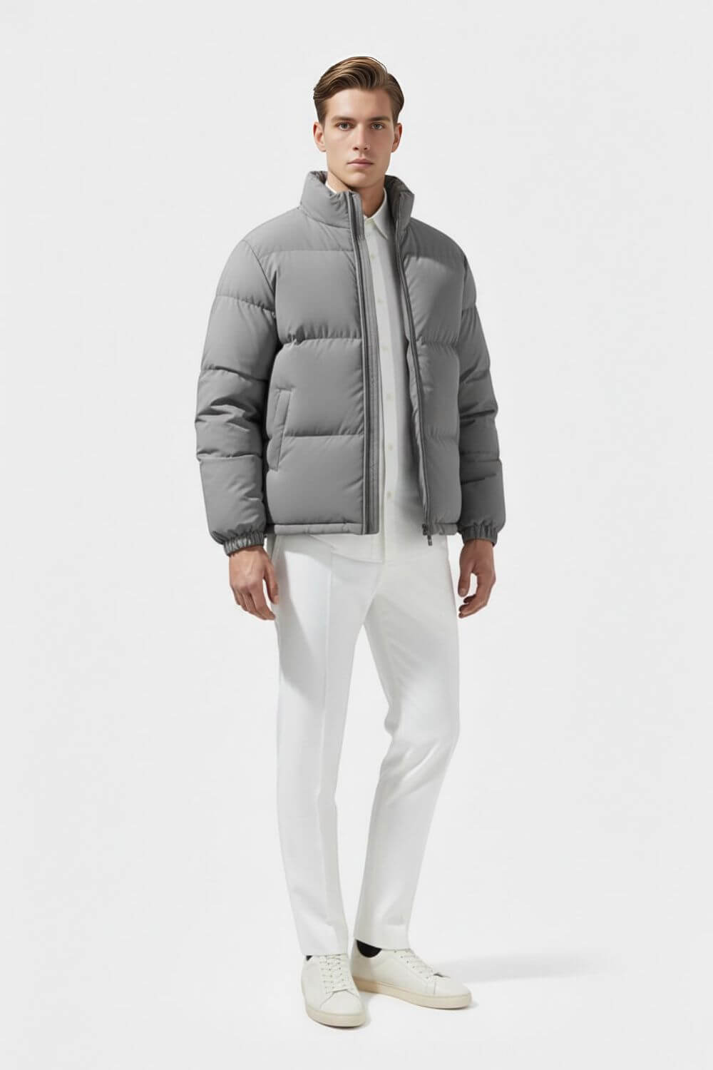 Caurelle | Men’s Plus Size Winter Parka – Oversized Waterproof Warmth