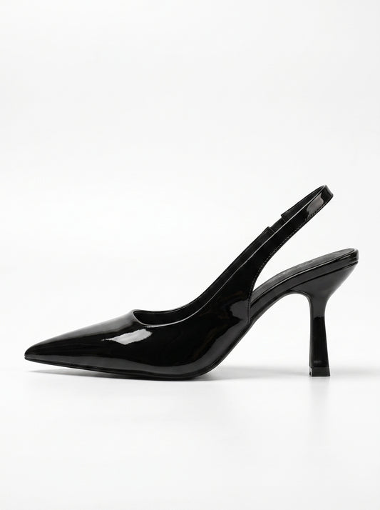 Pointed Toe Slingback High Heels Womens Office Work Evening Pumps