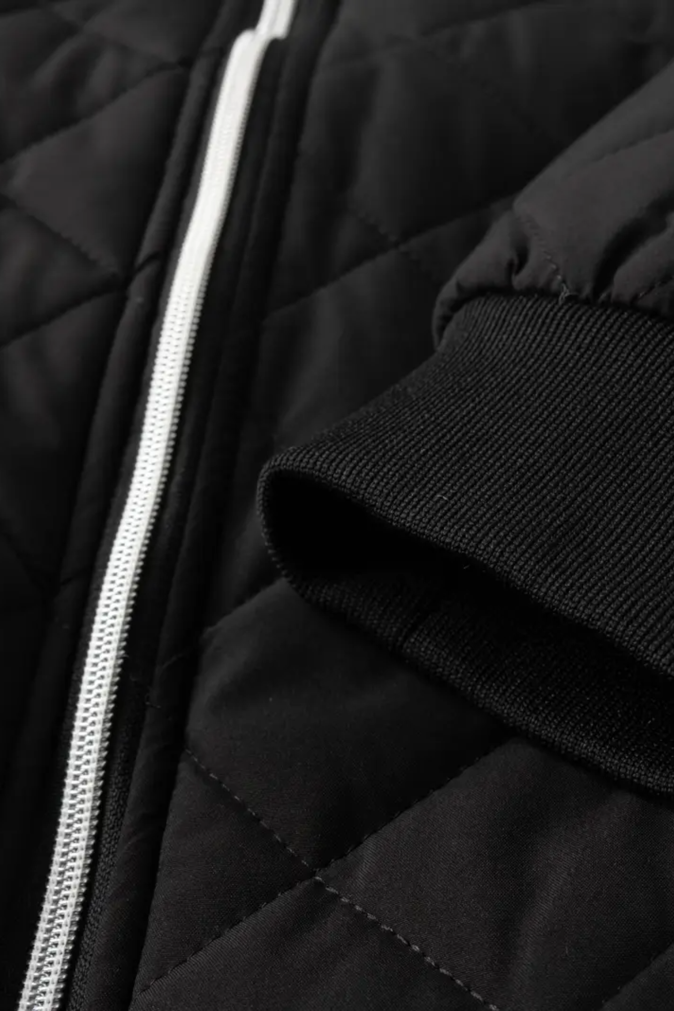 Caurelle | Men’s Quilted Winter Jacket – Fleece-Lined Zip-Up