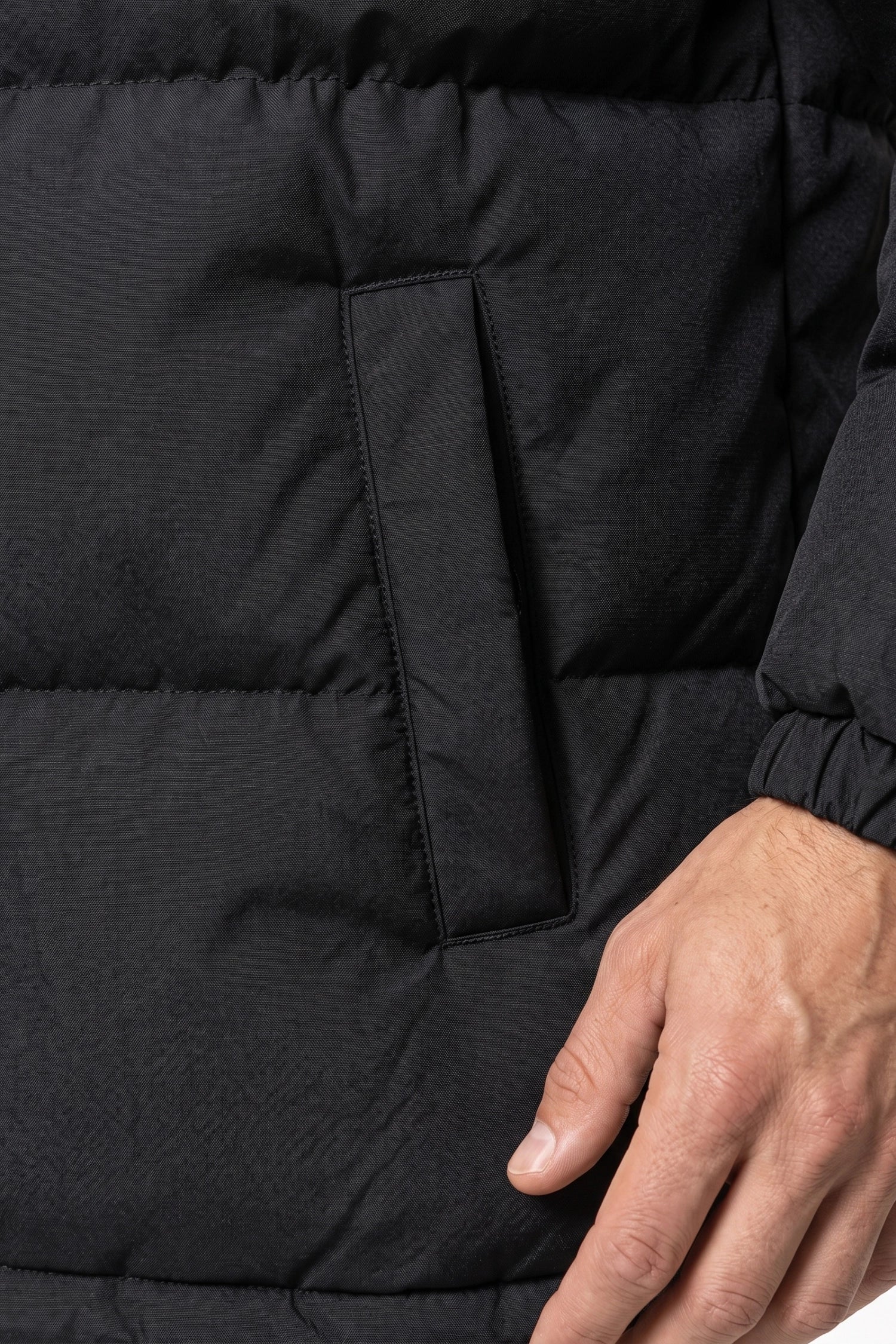 Men's Warm Fleece Lined Puffer Jacket