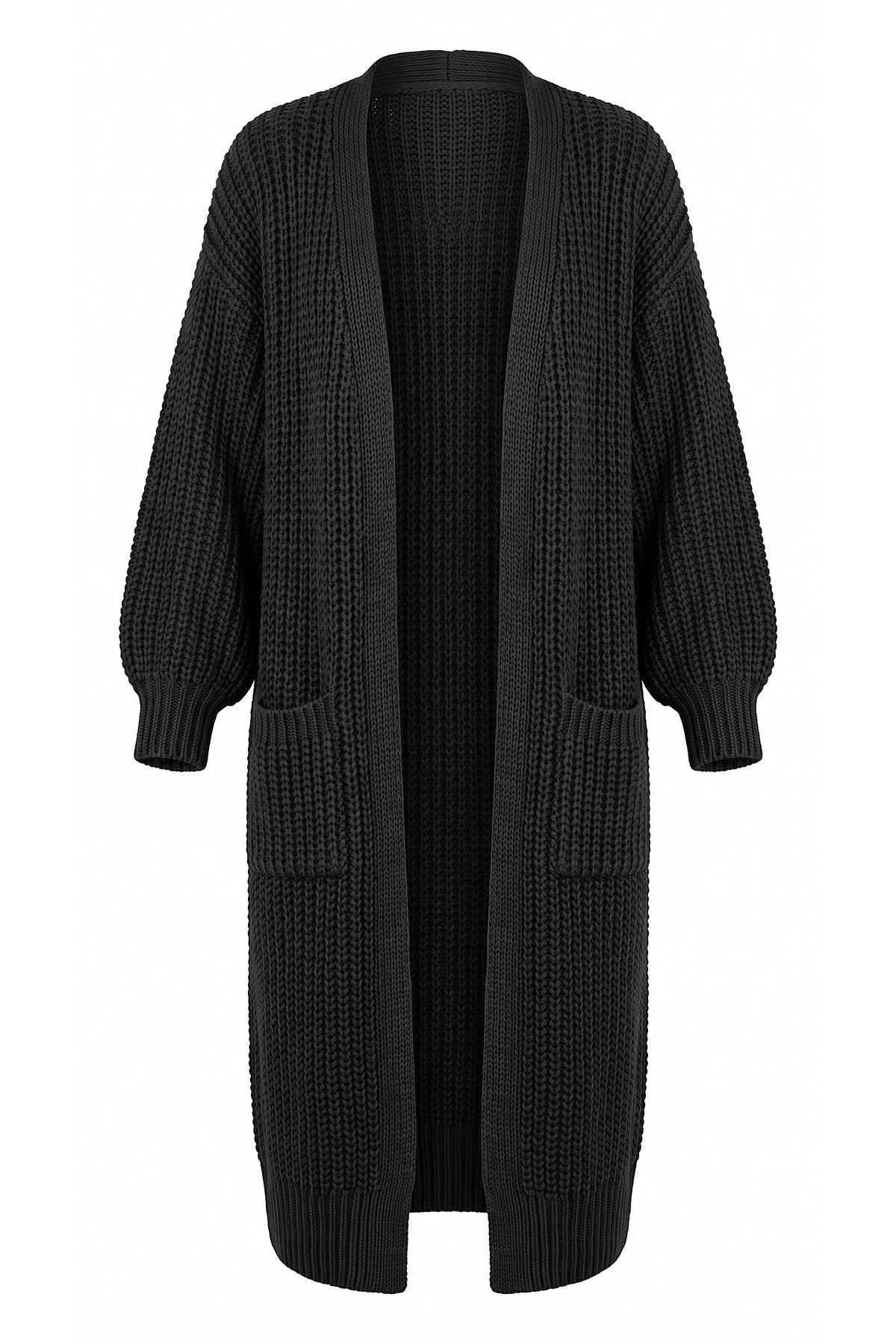 Women's Winter Cosy Chunky Knit Long Cardigan